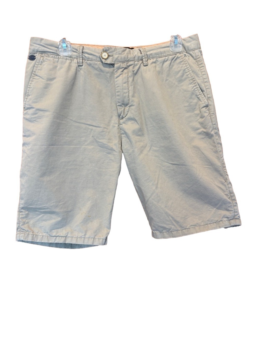 Scotch & Soda Men's Chino Flat Front Vacanza Khaki Shorts Size 31